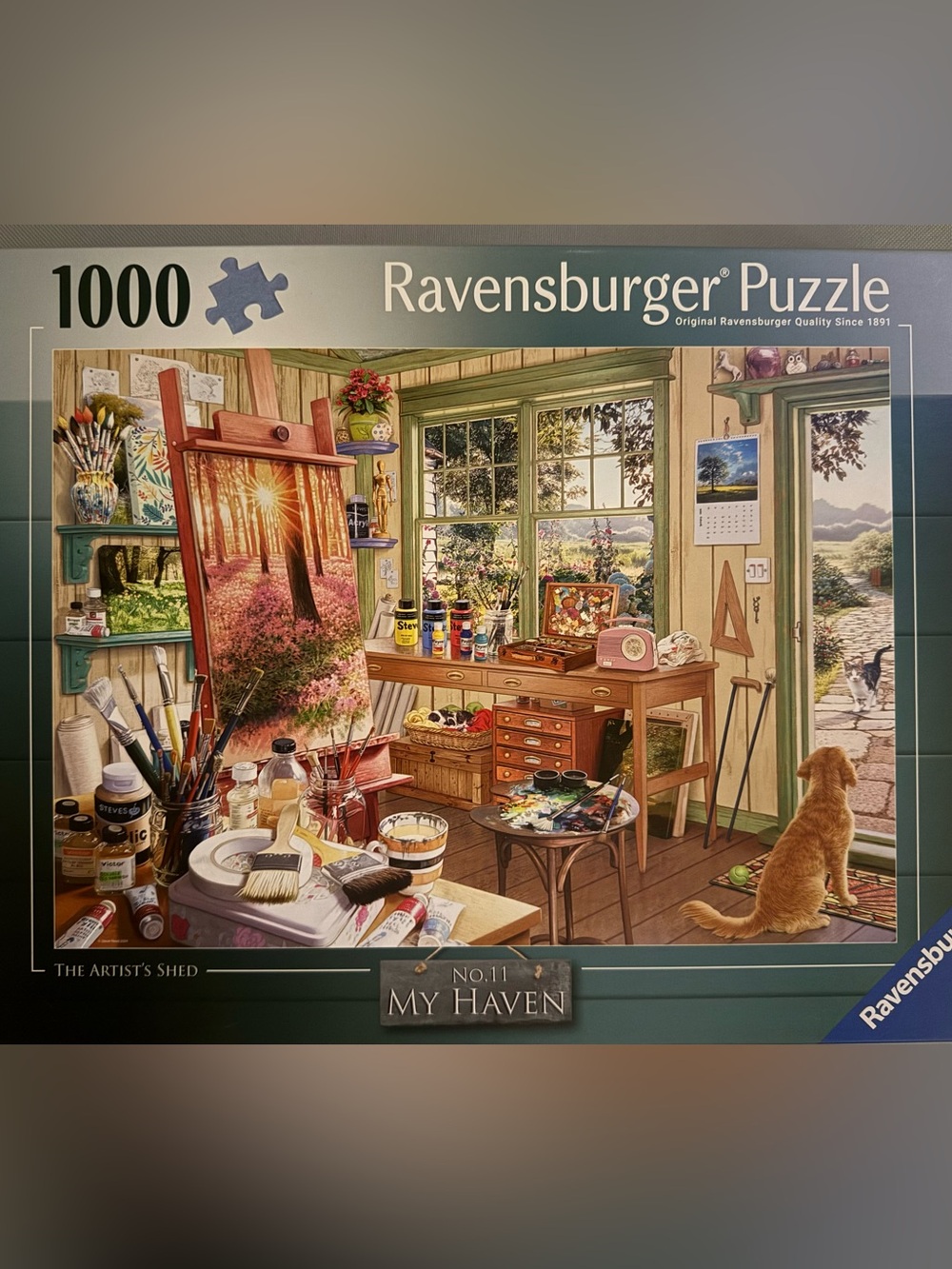Ravensburger No. 11 My Haven Puzzle - The Artist’s Shed